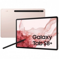 Samsung Galaxy Tab S8+ WiFi SM-X800 128 GB 31.5 cm (12.4") Qualcomm Snapdragon 8 GB Wi-Fi 6 (802.11ax) Android 12 Pink