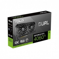 ASUS Dual -RTX4060TI-O8G-EVO NVIDIA GeForce RTX 4060 Ti 8 GB GDDR6