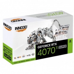 Inno3D GEFORCE RTX 4070 Ti SUPER TWIN X2 OC WHITE NVIDIA 16 GB GDDR6X