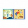 TOOKY TOY Puzzle Tangram Puzzle for Children Learning Shapes Figures Shapes 18el.