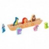 Tooky Toy Wooden Noah's Ark + Riddle Book