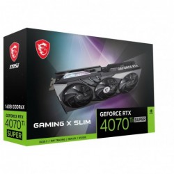 MSI GAMING GeForce RTX 4070 Ti SUPER 16G X SLIM NVIDIA 16 GB GDDR6X