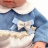 WOOPIE Doll Clothes Set Dress Cap 43 - 46 cm Blue