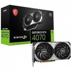 MSI VENTUS GeForce RTX 4070 2X E1 12G OC NVIDIA 12 GB GDDR6