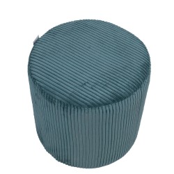 Ottoman INES D41xH40,5cm, blue