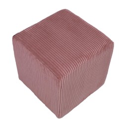 Ottoman PAULA 41x41xH40,5cm, pink