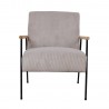 Armchair JADE 63x75,5xH85,5cm, greyish beige