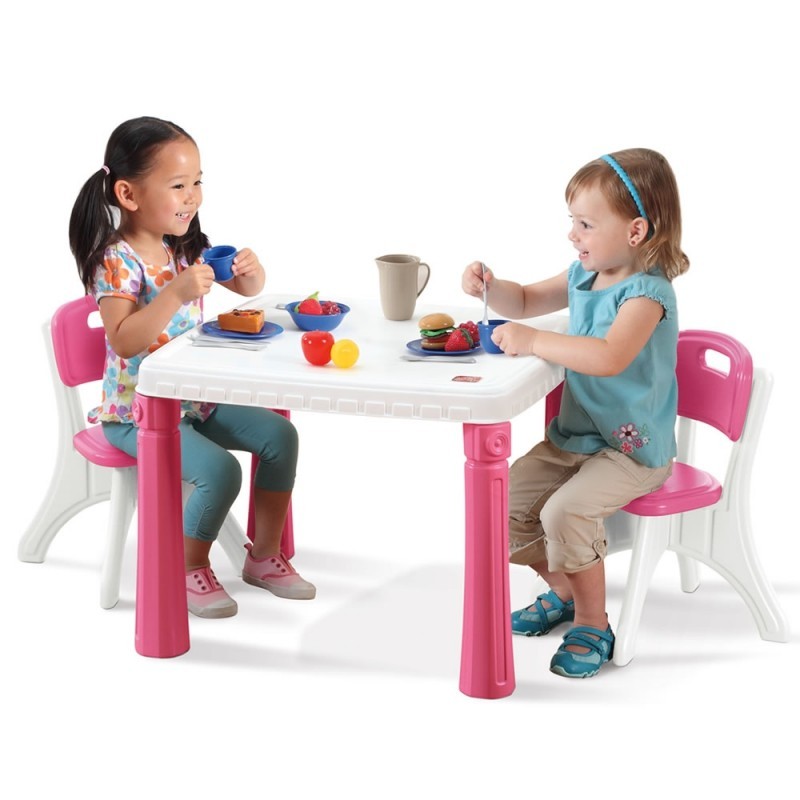 Step2 LifeStyle kitchen table with chairs A set of furniture for a child