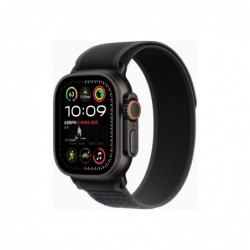 Apple Watch Ultra 2 GPS + Cellular 49mm Black Titanium Case with Black Trail Loop - M/L