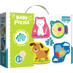 TREFL Baby puzzle set, Pets