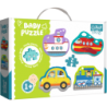 TREFL Baby puzzle set, Transport vehicals