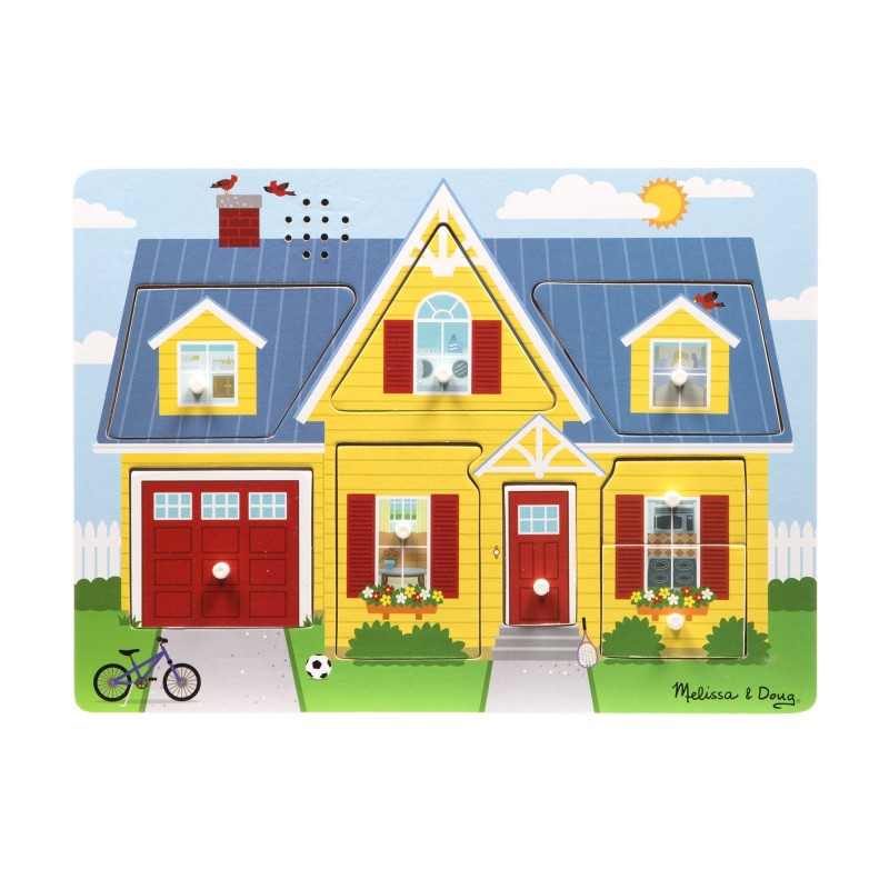 MELISSA & DOUG Around the House Sound Puzzle