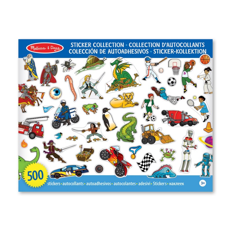 MELISSA & DOUG kleebisteraamat sinine