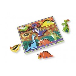 MELISSA & DOUG Dinosaurs Chunky Puzzle