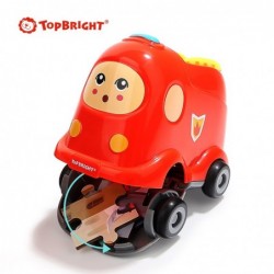 TOPBRIGHT Puidust pusle autos, 24 tk