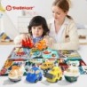 TOPBRIGHT Wooden puzzles in the truck, 24 pcs