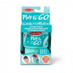 MELISSA & DOUG Play to Go Ice Cream Play Set