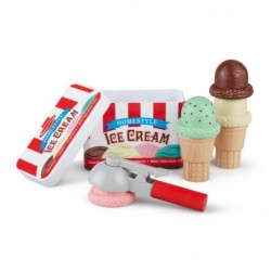 MELISSA & DOUG Playset Scoop & Stack Ice Cream