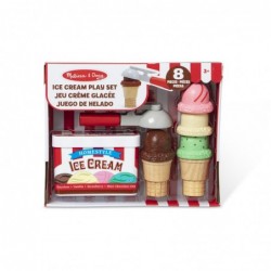 MELISSA & DOUG mängukomplekt Scoop & Stack jäätis