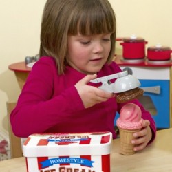 MELISSA & DOUG Playset Scoop & Stack Ice Cream