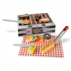 MELISSA & DOUG Grill & Serve playset BBQ