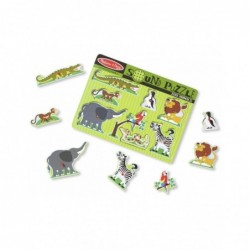 MELISSA & DOUG Zoo Animals Sound Puzzle