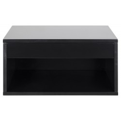 Nightstand CHOLET 50x35xH24,3cm, black