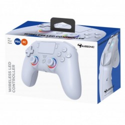 Subsonic Wireless Led Controller White for PS4/PC