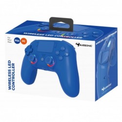 Subsonic Wireless Led Controller Blue for PS4/PC