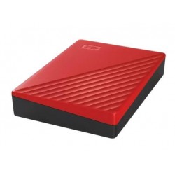 External HDD WESTERN DIGITAL My Passport 6TB USB 2.0 USB 3.2 Red WDBR9S0060BRD-WESN