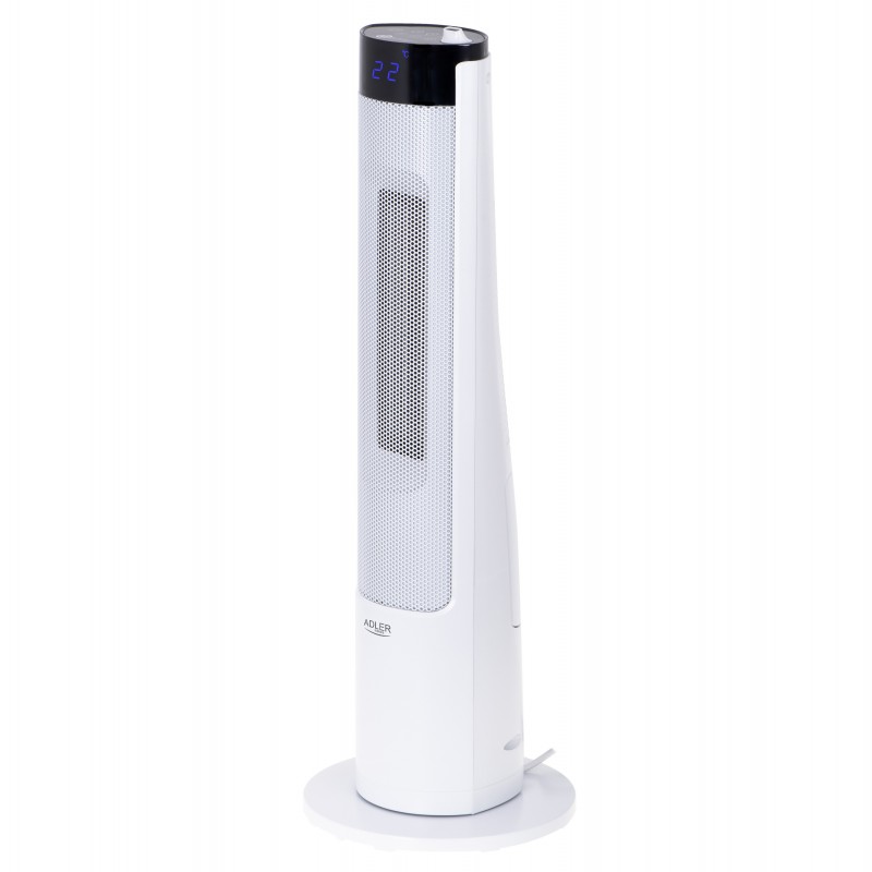 Adler Tower Fan Heater with Humidifier AD 7730 Ceramic 2200 W Number of power levels 2 Suitable for rooms up