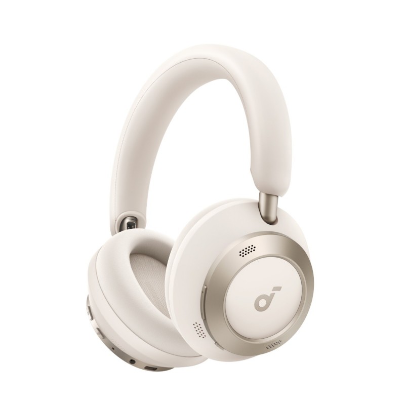 Anker Soundcore Space One Pro Over-ear Headphones, White Anker Soundcore