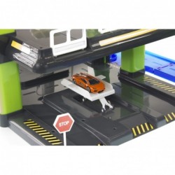 MOCHTOYS Modern Mega Garage 2 + 3 уровня Автостоянка Автомобильные дорожные знаки