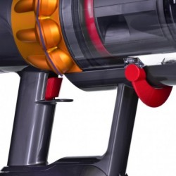 Dyson V15 Detect Absolute handheld vacuum Nickel, Yellow Bagless