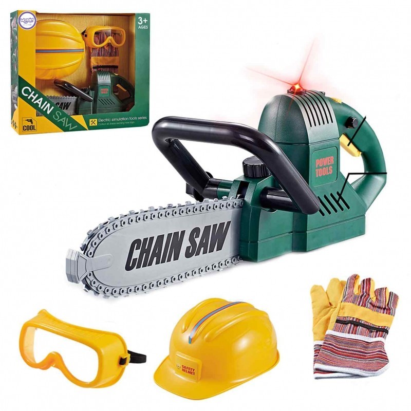 WOOPIE Large Chainsaw Tool Kit Helmet Glasses Gloves