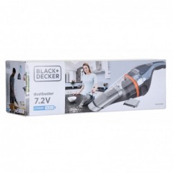 Black & Decker NVC220WBC handheld vacuum Blue, Chrome Bagless