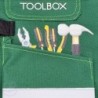 WOOPIE DIY Tool Vest Tool Set Screwdriver Hammer 6 pcs.