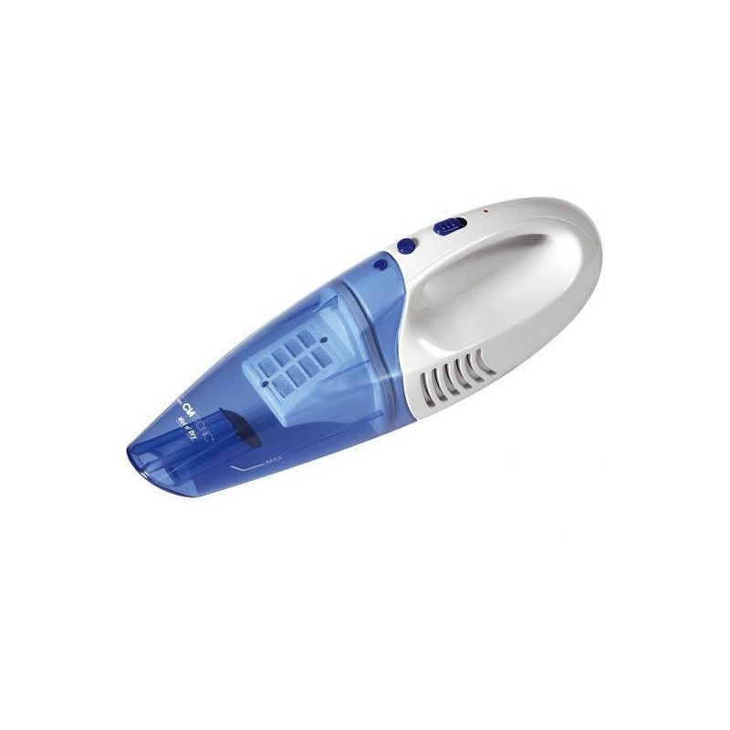 Clatronic AKS 828 handheld vacuum Blue, White Bagless