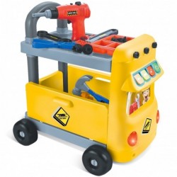 WOOPIE Workshop Handyman Trolley for Children on Wheels Tool Set