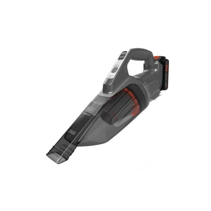 Black & Decker Dustbuster handheld vacuum Black, Grey, Orange Bagless