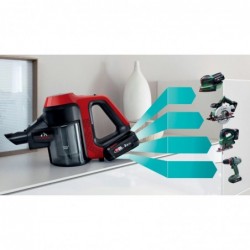 Bosch BCS711PET stick vacuum/electric broom Battery Dry Bagless 0.3 L Black, Red 3 Ah