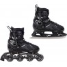 2-in1 Inline skates Raven Pulse Black+Blades