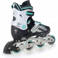 Ice Skates/Inline Skates Raven Pulse Black/Mint+Blades