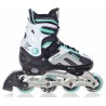 Ice Skates/Inline Skates Raven Pulse Black/Mint+Blades