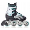 Ice Skates/Inline Skates Raven Pulse Black/Mint+Blades