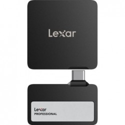 External SSD LEXAR Professional Go Portable 2TB USB 3.2 Write speed 1000 MBytes/sec Read speed 1050