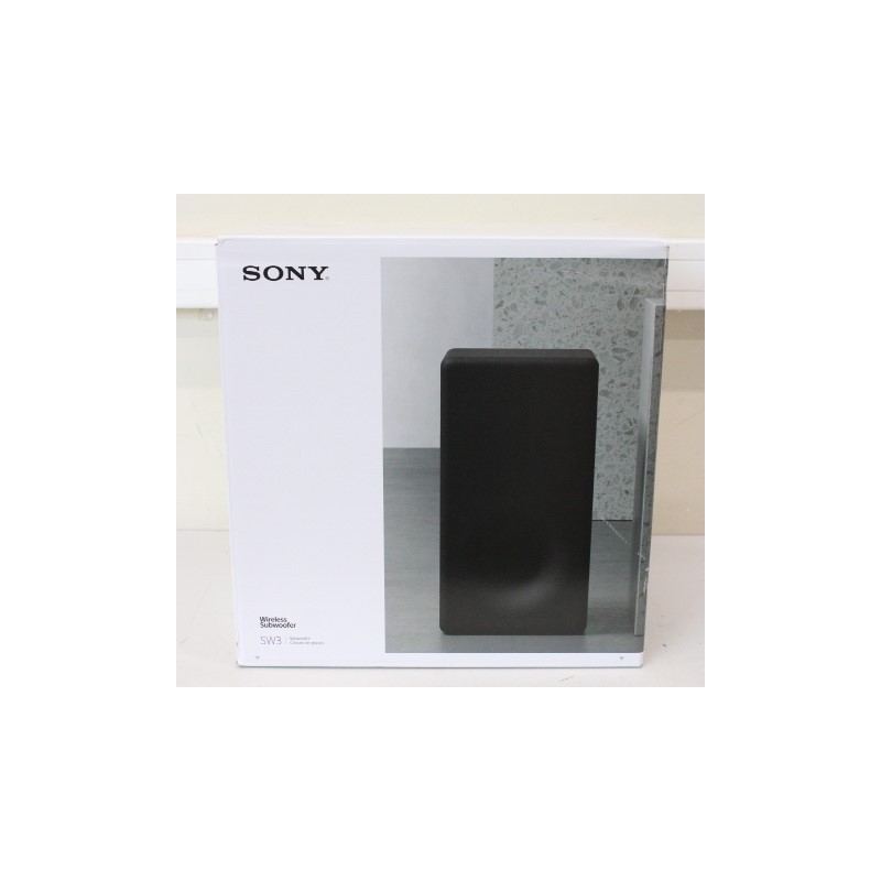 SALE OUT. Sony SA-SW3 Wireless 200W Subwoofer for HT-A9/A7000 Sony Subwoofer for HT-A9/A7000 SA-SW3 DAMAGED