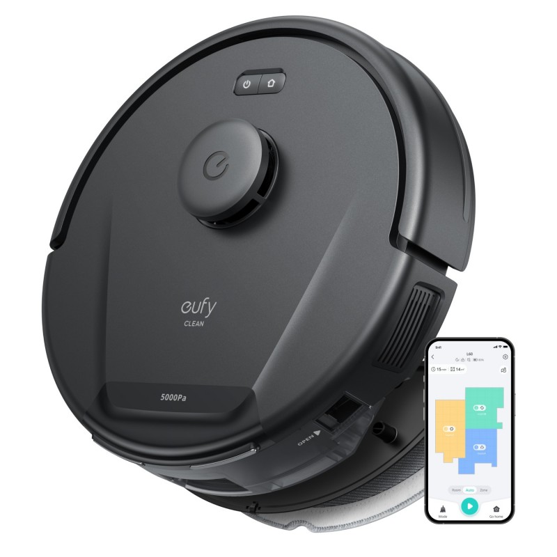 Anker Eufy Robot Vacuum Cleaner Clean L60 Hybrid, Black Anker Eufy