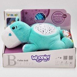 WOOPIE Cuddly 2-in-1 projector Hippo sleeper
