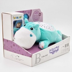 WOOPIE Cuddly 2-in-1 projector Hippo sleeper